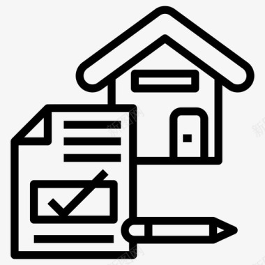 房屋租赁房屋文件房屋出售图标图标