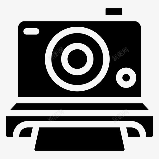 即时摄影相机摄录机即时摄影机图标svg_新图网 https://ixintu.com 即时摄影机 即时摄影相机 摄录机 摄影相机 摄影立体向量图标集 摄影设备
