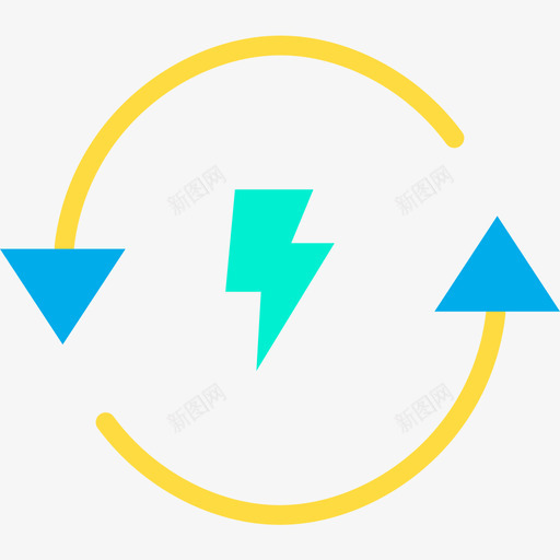 能量能量25平坦图标svg_新图网 https://ixintu.com 平坦 能量