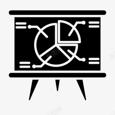 演示文稿板业务图标图标