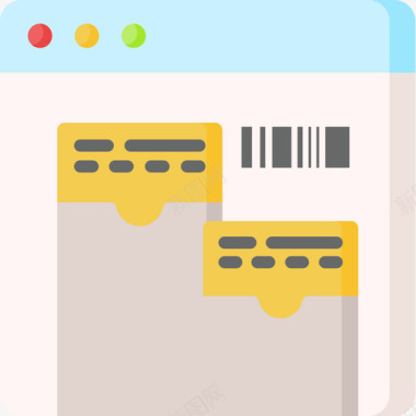 机票旅行应用程序19平铺图标图标
