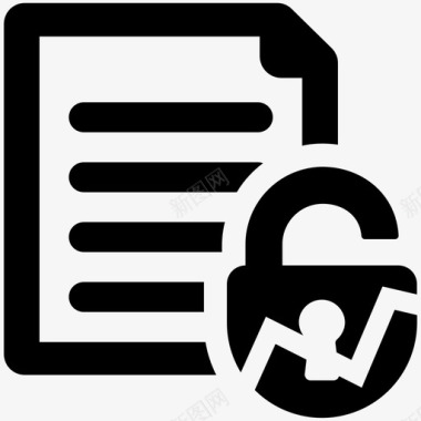 访问文件文档gdpr图标图标