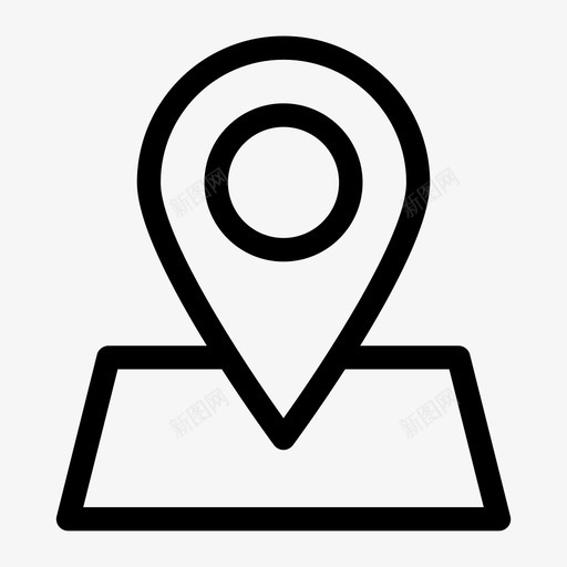 地图位置区域地点图标svg_新图网 https://ixintu.com 区域 地图位置 地点 用户界面6