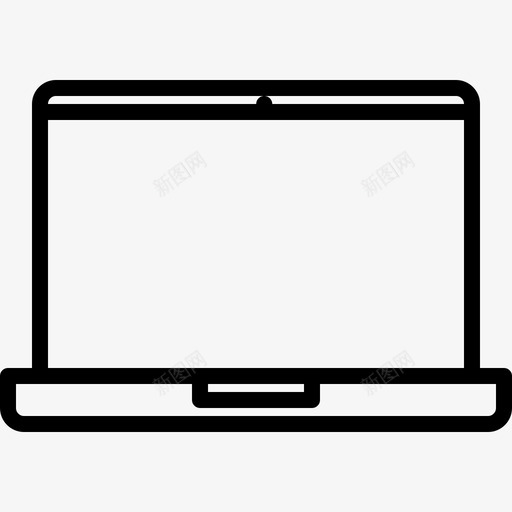 笔记本电脑设备43线性图标svg_新图网 https://ixintu.com 笔记本电脑 线性 设备43