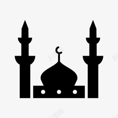 先知清真寺26伊斯兰图标图标