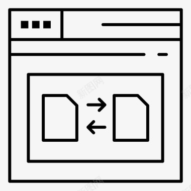 页面文件安全图标图标