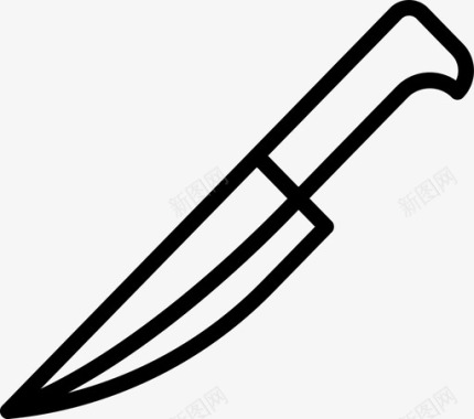 刀食品170直形图标图标