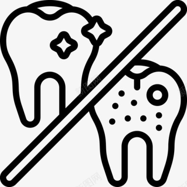 牙医戒烟12直系图标图标