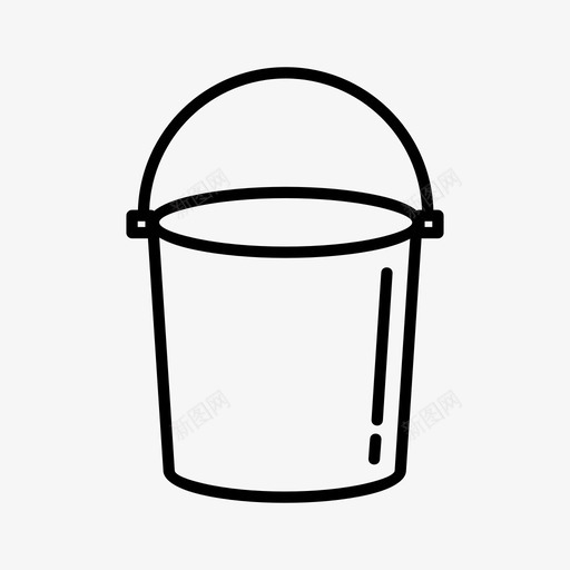 水桶泡泡清洁图标svg_新图网 https://ixintu.com 家具 家居用品 水桶 泡泡 洗涤 清洁