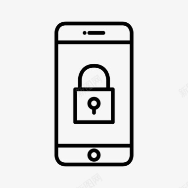 锁通讯功能图标图标