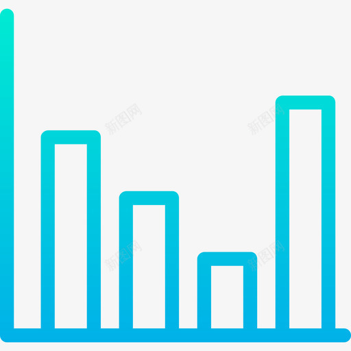 图形数据科学5梯度图标svg_新图网 https://ixintu.com 图形 数据 梯度 科学