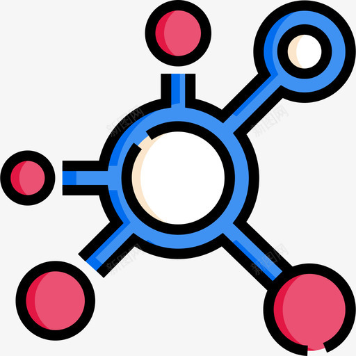 Dna过敏14线状颜色图标svg_新图网 https://ixintu.com Dna 线状 过敏 颜色