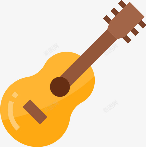 吉他爱好10平的图标svg_新图网 https://ixintu.com 吉他 平的 爱好