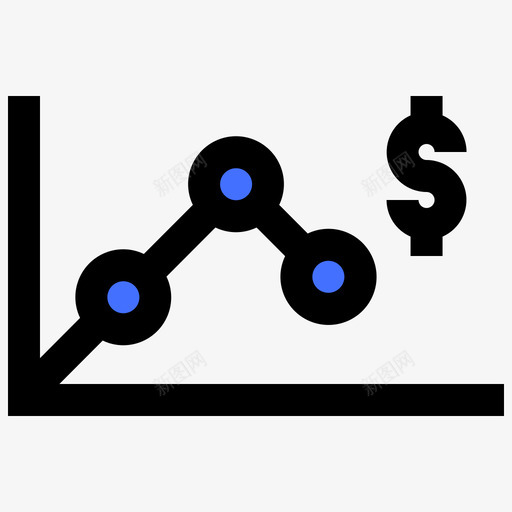 数据fintech32蓝色图标svg_新图网 https://ixintu.com fintech 数据 蓝色