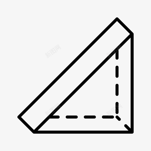 三角形绘图形状图标svg_新图网 https://ixintu.com 三角形 几何 形状 绘图