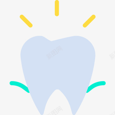 牙牙14扁平图标图标