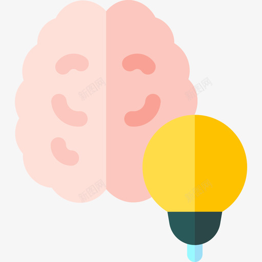 大脑教育279平坦图标svg_新图网 https://ixintu.com 大脑 平坦 教育