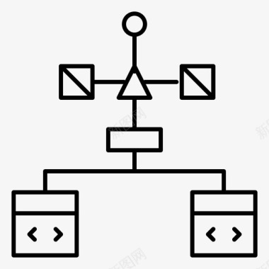 应用程序浏览器编码图标图标