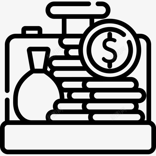 钱钱73直系图标svg_新图网 https://ixintu.com 直系 钱 钱73
