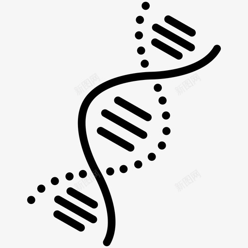 dna生物学遗传学图标svg_新图网 https://ixintu.com dna 实验室 教育 生物学 研究 遗传学