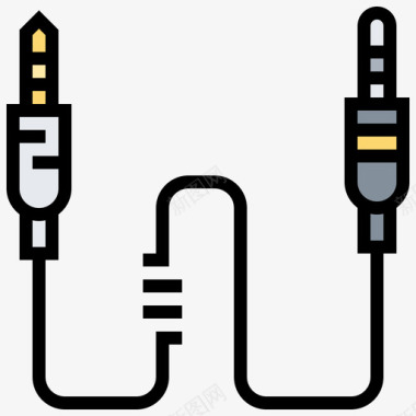 插孔连接器连接器类型线颜色图标图标