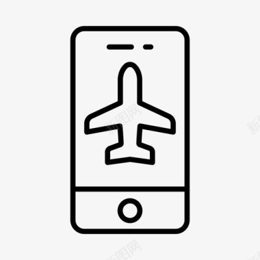 航班状态应用程序海外图标图标