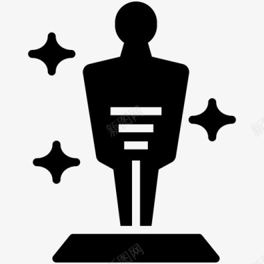 奥斯卡电影奖成就冠军图标图标