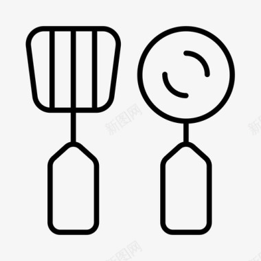 餐具烘焙烹饪图标图标