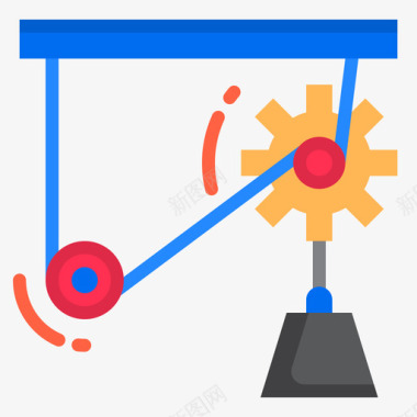 齿轮工程84平面图标图标