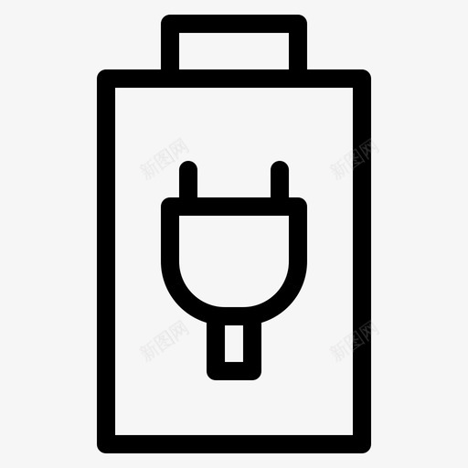 电池充电电气图标svg_新图网 https://ixintu.com 充电 电气 电气设备 电池