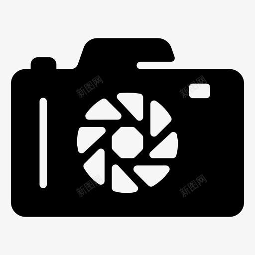 光圈照相机捕捉光圈照相机摄影设备图标svg_新图网 https://ixintu.com 光圈 图标 字形 捕捉 摄影 照相机 设备