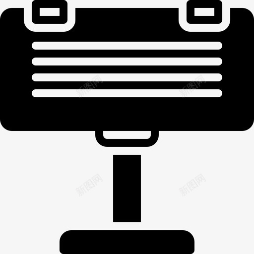 广告牌广告围板图标svg_新图网 https://ixintu.com 围板 广告 广告牌 招牌 标语牌