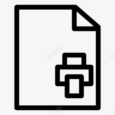 文件打印机文件文件夹图标图标