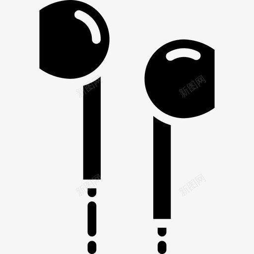 14个耳机图标svg_新图网 https://ixintu.com 14个耳机