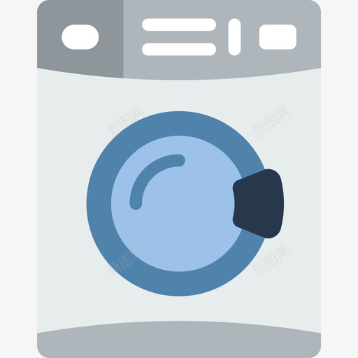 洗衣机家用14平板图标svg_新图网 https://ixintu.com 家用 平板 洗衣机