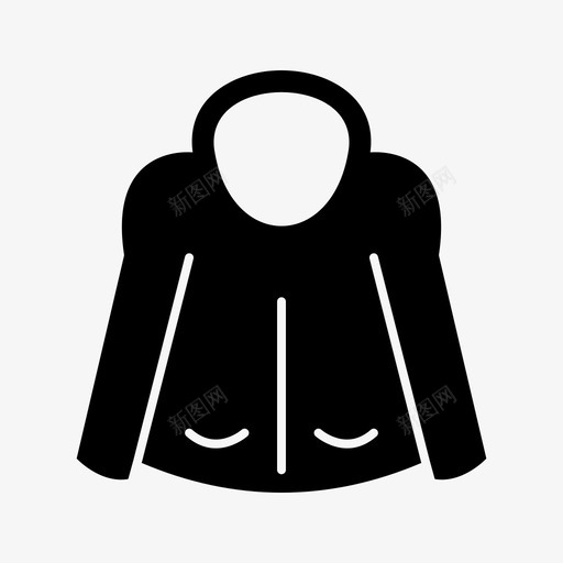 保暖夹克30冬季图标svg_新图网 https://ixintu.com 30冬季 保暖夹克