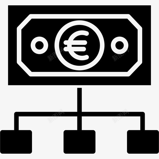欧元金融115稳健图标svg_新图网 https://ixintu.com 欧元 稳健 金融
