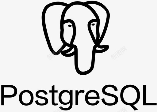 PostgreSQLsvg_新图网 https://ixintu.com PostgreSQL