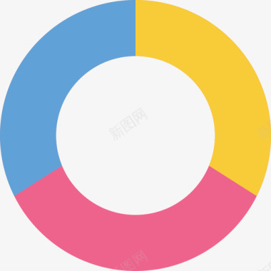 饼图图表和图表3扁平图标图标
