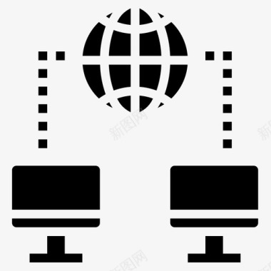 全局计算机网络2填充图标图标