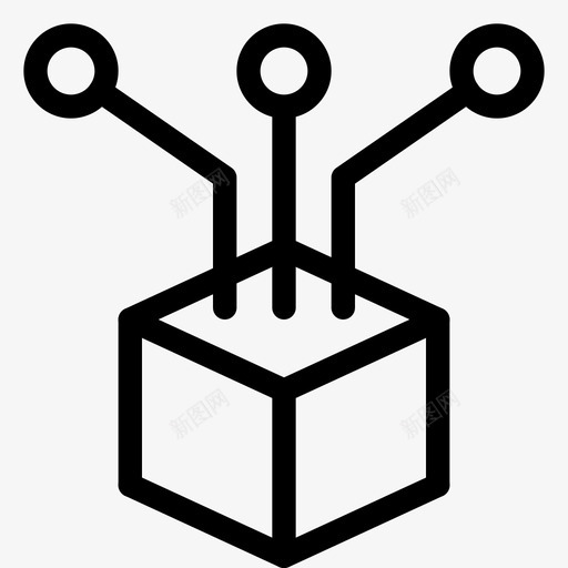 区块链数字货币挖掘技术网络比特币网络图标svg_新图网 https://ixintu.com 加密 区块 技术 技术网 挖掘 数字 比特 网络 节点 虚拟 货币