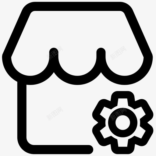 商户管理svg_新图网 https://ixintu.com 商户管理
