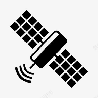 卫星天文学信号图标图标
