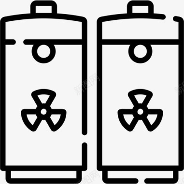 线性8号核燃料箱图标图标