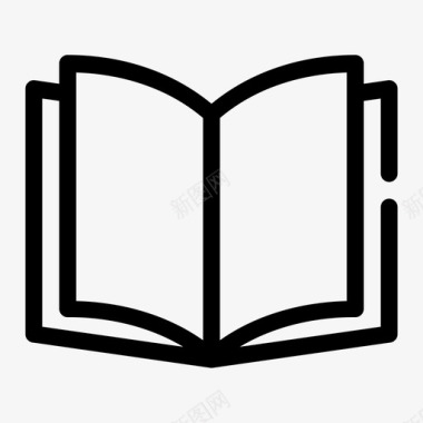 图书图书馆阅读图标图标