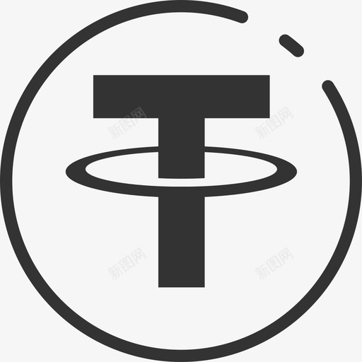 USDTsvg_新图网 https://ixintu.com USDT Tether 泰达币