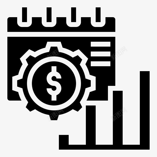 收入经济4字形图标svg_新图网 https://ixintu.com 字形 收入 经济