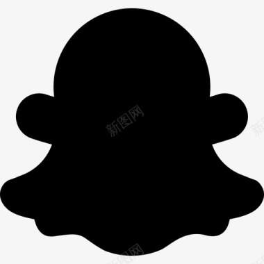 Snapchat社交媒体110已填充图标图标