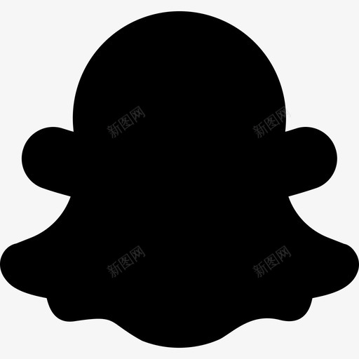 Snapchat社交媒体110已填充图标svg_新图网 https://ixintu.com Snapchat 填充 媒体 社交