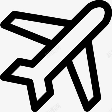 034-airplane图标